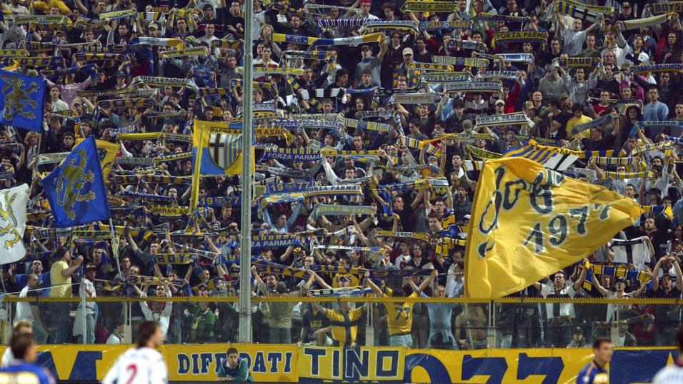 Parma football fans